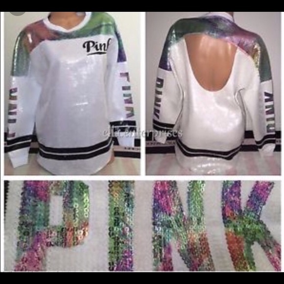 PINK Victoria's Secret Tops - Limited edition pink shirt sz small run big